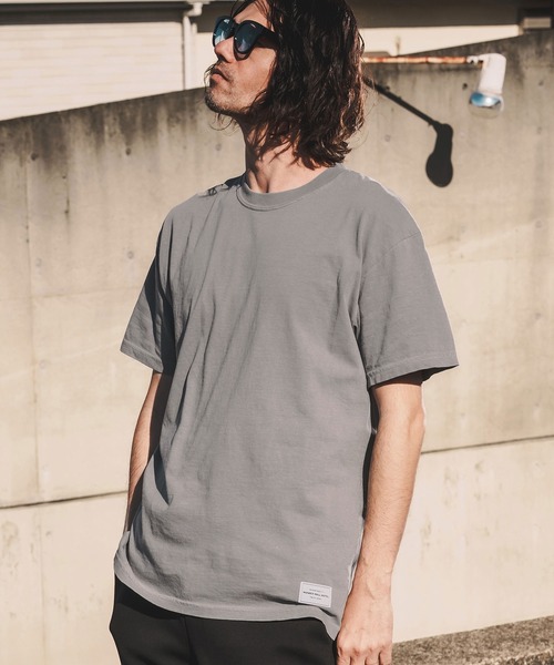 WONDER WALL MOTEL(ワンダーウォールモーテル)の「mt10153-VINTAGE WASH S-SL T Tシャツ(26SSCT007)(Tシャツ/カットソー・メンズ・ネイビー/グレー/ブラック/ホワイト・XL/L/M)」の5枚目の写真