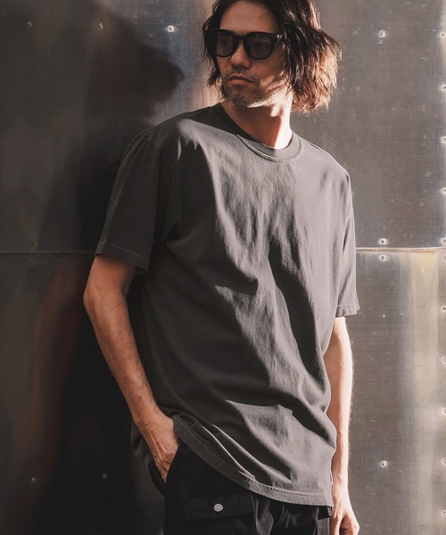 WONDER WALL MOTEL(ワンダーウォールモーテル)の「mt10153-VINTAGE WASH S-SL T Tシャツ(26SSCT007)(Tシャツ/カットソー・メンズ・ネイビー/グレー/ブラック/ホワイト・XL/L/M)」の17枚目の写真