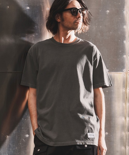 WONDER WALL MOTEL(ワンダーウォールモーテル)の「mt10153-VINTAGE WASH S-SL T Tシャツ(26SSCT007)(Tシャツ/カットソー・メンズ・ネイビー/グレー/ブラック/ホワイト・XL/L/M)」の18枚目の写真
