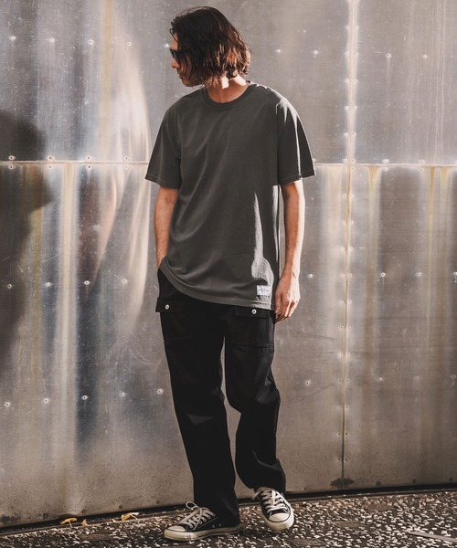 WONDER WALL MOTEL(ワンダーウォールモーテル)の「mt10153-VINTAGE WASH S-SL T Tシャツ(26SSCT007)(Tシャツ/カットソー・メンズ・ネイビー/グレー/ブラック/ホワイト・XL/L/M)」の19枚目の写真