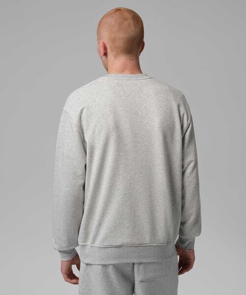 JORDAN BRAND(ジョーダンブランド)の「ジョーダン ブルックリン フリース メンズ クルーネック スウェットシャツ / Jordan Brooklyn Fleece Men's Crew-Neck Sweatshirt FV7295-050 Grey Heather(スウェット・メンズ・霜降りグレー・XL/S/2XL/L/M)」の9枚目の写真