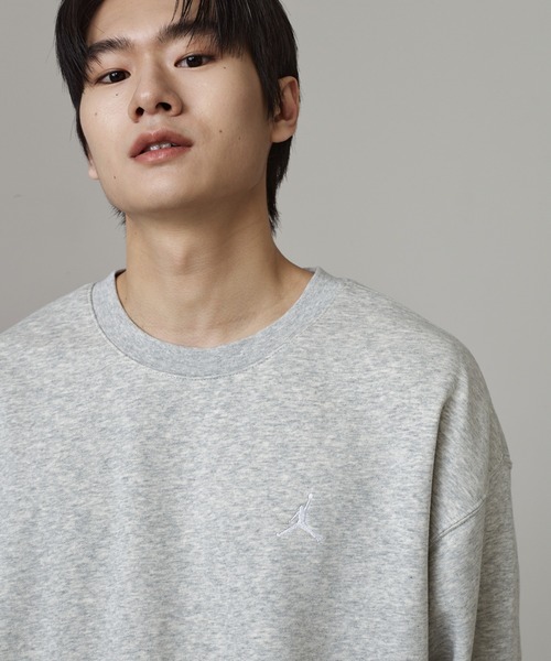 JORDAN BRAND(ジョーダンブランド)の「ジョーダン ブルックリン フリース メンズ クルーネック スウェットシャツ / Jordan Brooklyn Fleece Men's Crew-Neck Sweatshirt FV7295-050 Grey Heather(スウェット・メンズ・霜降りグレー・XL/S/2XL/L/M)」の6枚目の写真