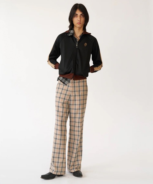 Stockholm Surfboard Club(ストックホルムサーフボードクラブ)の「Stockholm Surfboard Club/ストックホルムサーフボードクラブ テーラードブーツカット Checked Tailored Bootcut Trousers(その他パンツ・メンズ・チェック・46/48)」の9枚目の写真