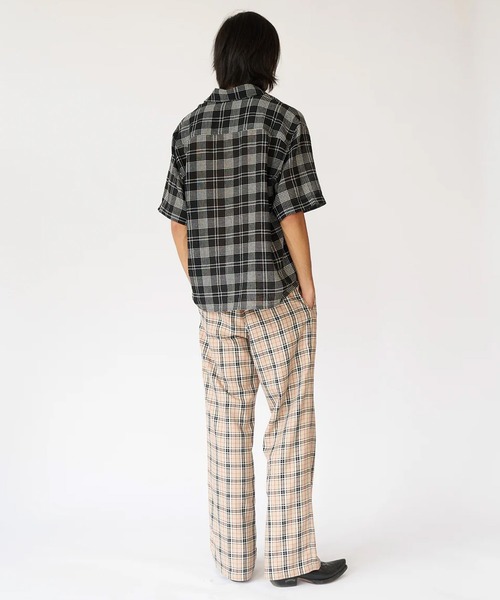 Stockholm Surfboard Club(ストックホルムサーフボードクラブ)の「Stockholm Surfboard Club/ストックホルムサーフボードクラブ テーラードブーツカット Checked Tailored Bootcut Trousers(その他パンツ・メンズ・チェック・46/48)」の8枚目の写真