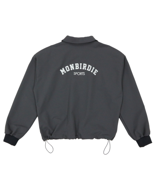 MONBIRDIE GOLF(モンバーディーゴルフ)の「防風ナイロン長袖アノラック D.GREY(Tシャツ/カットソー・レディース・ダークグレー・FREE)」の3枚目の写真