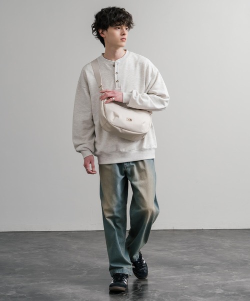 THE NORTH FACE(ザノースフェイス)の「新色追加 日本未展開モデル WHITE LABEL THE NORTH FACE STANDARD HOBO BAG S ショルダーバッグ(ショルダーバッグ・メンズ・ブラック/クリーム・FREE)」の22枚目の写真
