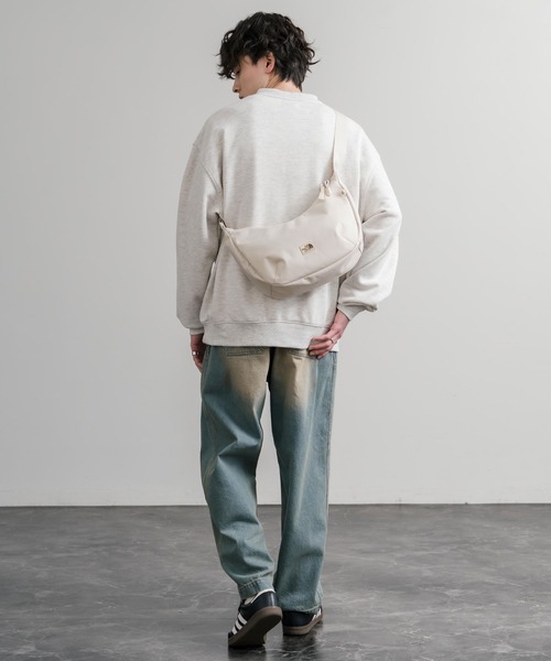 THE NORTH FACE(ザノースフェイス)の「新色追加 日本未展開モデル WHITE LABEL THE NORTH FACE STANDARD HOBO BAG S ショルダーバッグ(ショルダーバッグ・メンズ・ブラック/クリーム・FREE)」の21枚目の写真