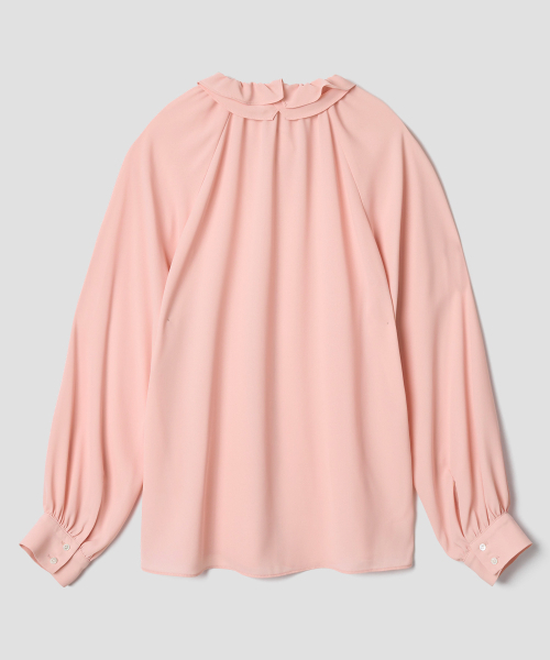 TTUDEMENT（トュードメント）の「70s RUFFLE BLOUSE BLUSH（シャツ/ブラウス・レディース・その他・FREE）」の4枚目の写真