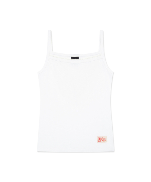 LMCの「WM レース ベーシック ノースリーブ トップ ホワイト(Tシャツ/カットソー・レディース・その他・ONE SIZE)」の1枚目の写真