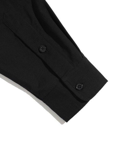 NICE GHOST CLUB（ナイスゴーストクラブ）の「FFATS GIRL OXFORD BIG BIG SHIRT_BLACK(NG2ESUW301A)（シャツ/ブラウス・レディース・ブラック・L/S/M）」の3枚目の写真