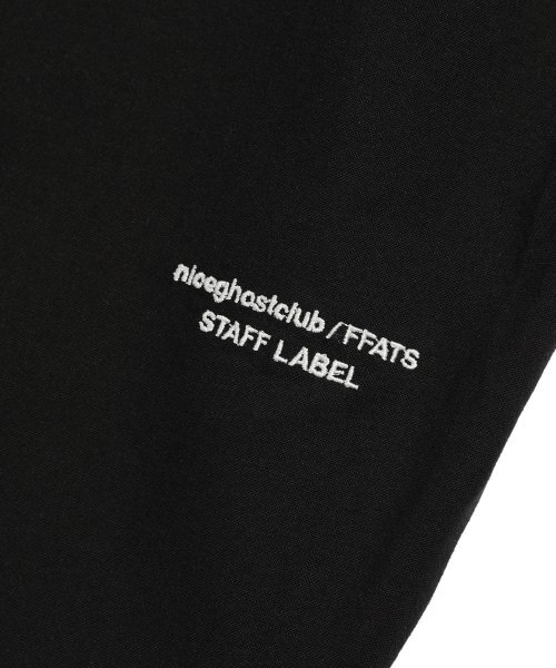 NICE GHOST CLUB（ナイスゴーストクラブ）の「FFATS GIRL OXFORD BIG BIG SHIRT_BLACK(NG2ESUW301A)（シャツ/ブラウス・レディース・ブラック・L/S/M）」の4枚目の写真