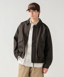 BEAMS HEART | クラシック フェイクレザー ブルゾン【ユニセックス】(ブルゾン)