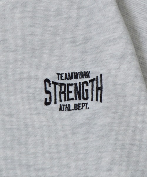 MODISH GAZE(モディシュガゼ)の「STRENGTH裏毛スウェット(スウェット・メンズ・ブラック/アッシュグレー/オフホワイト・LARGE/MEDIUM)」の17枚目の写真