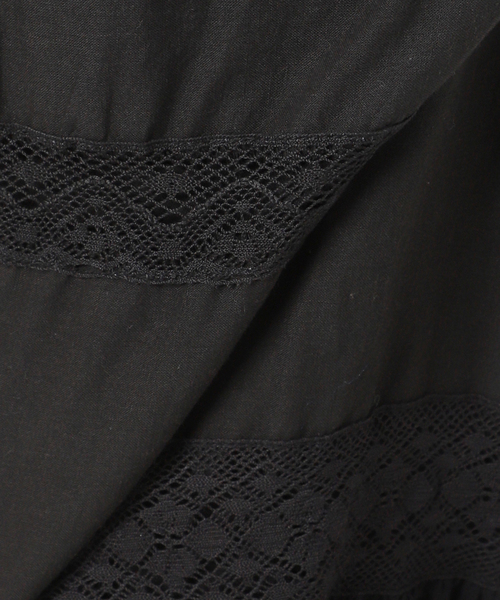 JOURNAL STANDARD（ジャーナルスタンダード）の「インドボイルレースティアードスカート（スカート・レディース・ブラック/ホワイト・FREE）」の13枚目の写真