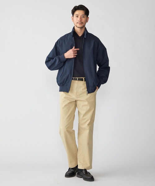 BARACUTA（バラクータ）の「【SHIPS別注】BARACUTA: G9 コットンナイロン（ブルゾン・メンズ・ベージュ/ネイビー・40/38/42）」の3枚目の写真