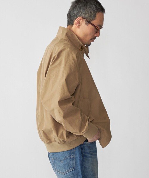BARACUTA（バラクータ）の「【SHIPS別注】BARACUTA: G9 コットンナイロン（ブルゾン・メンズ・ベージュ/ネイビー・40/38/42）」の12枚目の写真