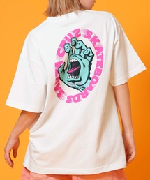 SANTACRUZ/サンタクルーズ 半袖 Tシャツ レディース SCREAM S/S TEE ムラサキ限定 502262433
