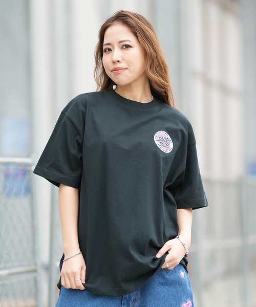 SANTA CRUZ(サンタクルーズ)の「SANTACRUZ/サンタクルーズ 半袖 Tシャツ レディース SCREAM S/S TEE ムラサキ限定 502262433(Tシャツ/カットソー・レディース・ラベンダー/ホワイト/ブラック/イエロー・L/XL/M)」の9枚目の写真