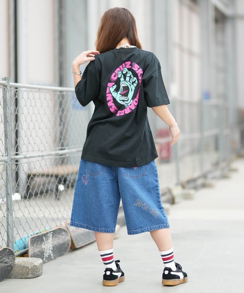 SANTA CRUZ(サンタクルーズ)の「SANTACRUZ/サンタクルーズ 半袖 Tシャツ レディース SCREAM S/S TEE ムラサキ限定 502262433(Tシャツ/カットソー・レディース・ラベンダー/ホワイト/ブラック/イエロー・L/XL/M)」の12枚目の写真