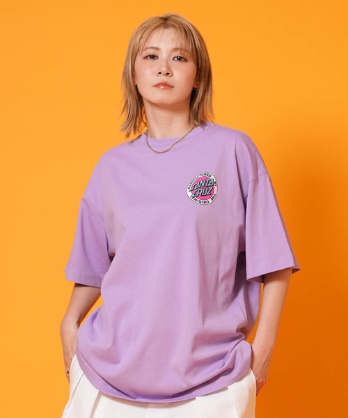 SANTA CRUZ(サンタクルーズ)の「SANTACRUZ/サンタクルーズ 半袖 Tシャツ レディース SCREAM S/S TEE ムラサキ限定 502262433(Tシャツ/カットソー・レディース・ラベンダー/ホワイト/ブラック/イエロー・L/XL/M)」の13枚目の写真