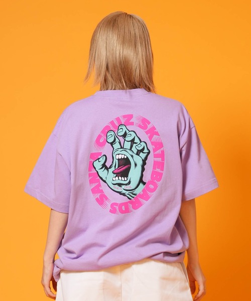 SANTA CRUZ(サンタクルーズ)の「SANTACRUZ/サンタクルーズ 半袖 Tシャツ レディース SCREAM S/S TEE ムラサキ限定 502262433(Tシャツ/カットソー・レディース・ラベンダー/ホワイト/ブラック/イエロー・L/XL/M)」の14枚目の写真