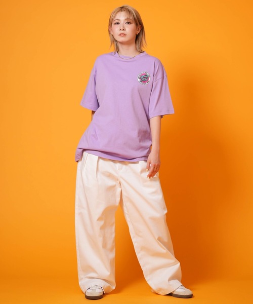 SANTA CRUZ(サンタクルーズ)の「SANTACRUZ/サンタクルーズ 半袖 Tシャツ レディース SCREAM S/S TEE ムラサキ限定 502262433(Tシャツ/カットソー・レディース・ラベンダー/ホワイト/ブラック/イエロー・L/XL/M)」の15枚目の写真