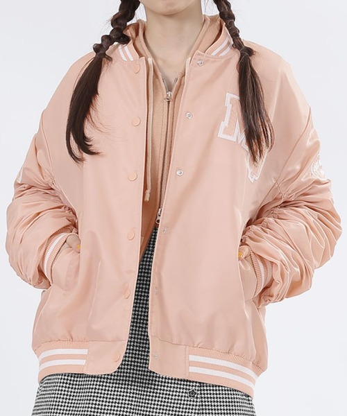 ナイロンスタジャン ブルゾン（スタジャン）｜MARY QUANT（マリー