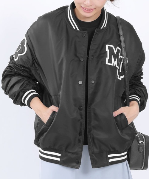 MARY QUANT スタジャン MARY QUANT/PATCH STUDIUM JACKET｜Daytona Park(FREAK'S STORE公式通販)