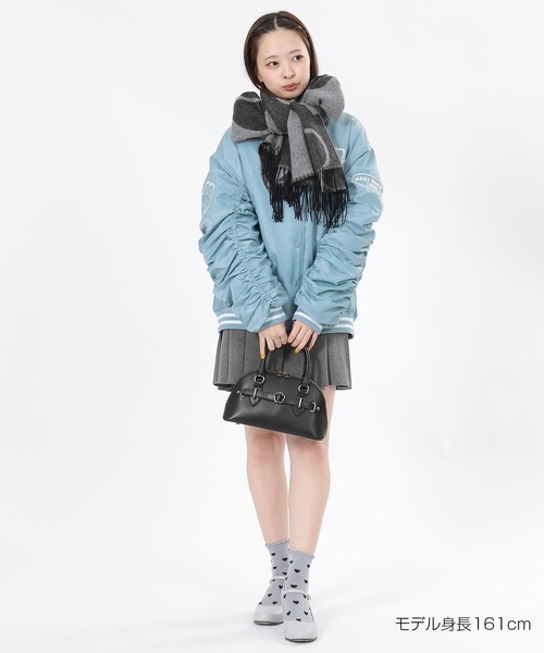 ナイロンスタジャン ブルゾン（スタジャン）｜MARY QUANT（マリー