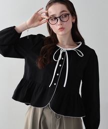 ペプラムトップス」に該当するレディースのシャツ/ブラウス