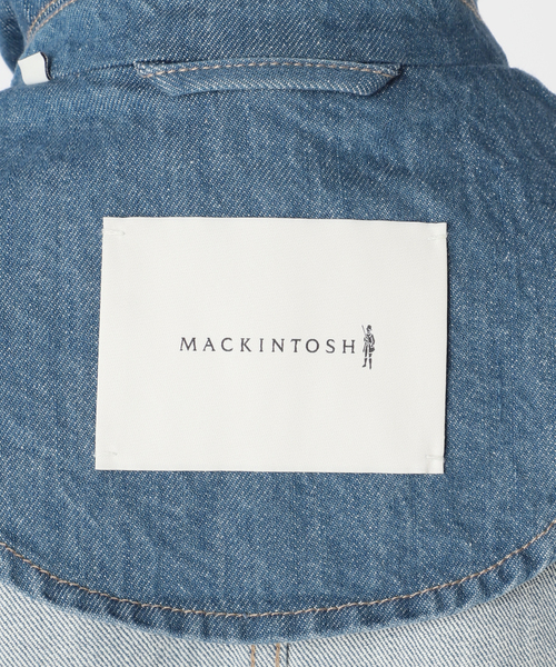 journal standard L'essage(ジャーナルスタンダードレサージュ)の「【MACKINTOSH/マッキントッシュ】別注 HUMBIE DENIM JACKET MB:コート2(ステンカラーコート・レディース・ブルー系その他・6/8/10)」の18枚目の写真