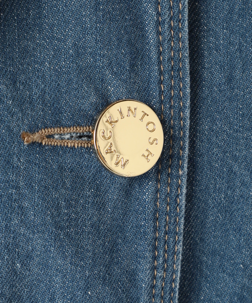 journal standard L'essage(ジャーナルスタンダードレサージュ)の「【MACKINTOSH/マッキントッシュ】別注 HUMBIE DENIM JACKET MB:コート2(ステンカラーコート・レディース・ブルー系その他・6/8/10)」の19枚目の写真