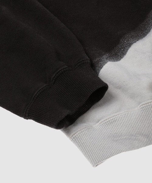 NOMA t.d.（ノーマティーディー）の「Hand Dye Twist Sweat（スウェット・メンズ・ブラック×グレー/グリーン系その他・4/3）」の5枚目の写真