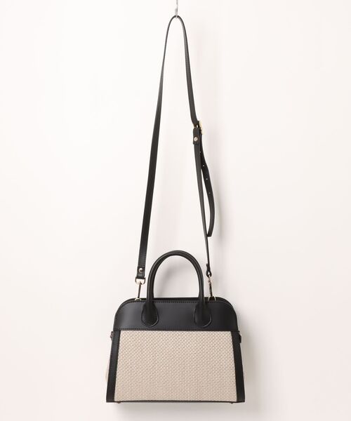 RIPANI（リパーニ）の「【RIPANI】サマーコンビ上品2WAYバッグ(Q66406)（ハンドバッグ・レディース・ブラック系その他・ALL）」の2枚目の写真