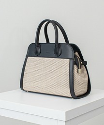 【RIPANI】サマーコンビ上品2WAYバッグ(Q66406)