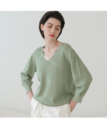 Drop Puff V Neck Capri Knitwear (5colors)