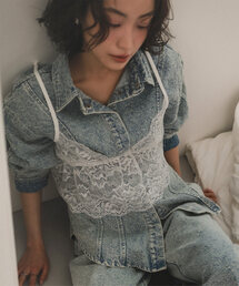 KOBE LETTUCE | ブークレーデニムシャツジャケット(デニムジャケット)