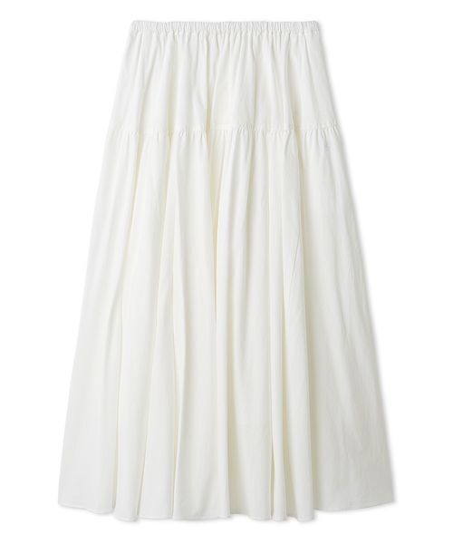 Mila Owen(ミラオーウェン)の「ウエストボリュームフレアスカート(スカート・レディース・グレー/ホワイト/ネイビー/ベージュ・1/0)」の19枚目の写真