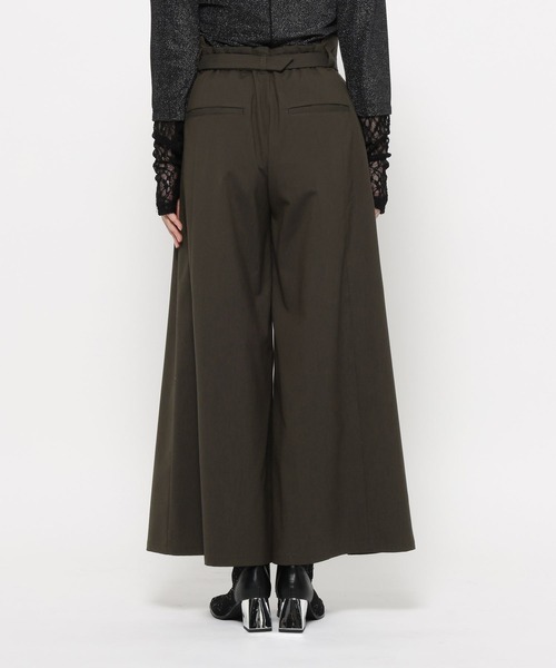 HARE（ハレ）の「CLEAR TEXTUREキリカエワイドパンツ(HARE)（その他パンツ・レディース・ライトグレー/ブラウン/ブラック・FREE）」の20枚目の写真