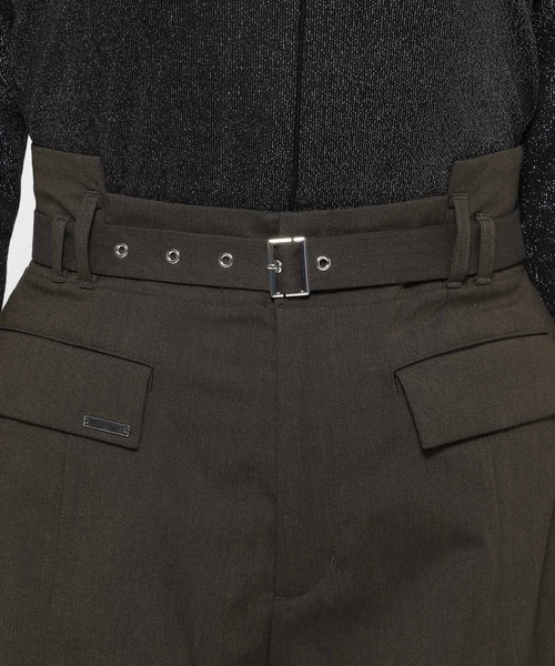 HARE（ハレ）の「CLEAR TEXTUREキリカエワイドパンツ(HARE)（その他パンツ・レディース・ライトグレー/ブラウン/ブラック・FREE）」の21枚目の写真