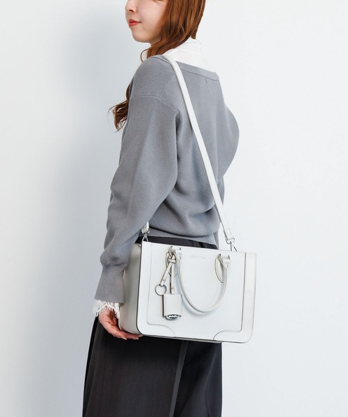 Jewelna Rose(ジュエルナローズ)の「オタハピ ミニバッグ NEO ハンドバッグ 65622(ハンドバッグ・レディース・ブラック/ホワイト・FREE)」の2枚目の写真