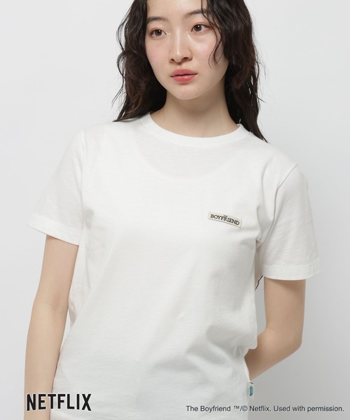 niko and...(ニコアンド)の「【ボーイフレンド シーズン2】コラボ アソートフラワーTシャツ(Tシャツ/カットソー・レディース・オフホワイト/ネイビー・LARGE/MEDIUM)」の8枚目の写真