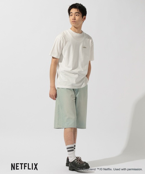 niko and...(ニコアンド)の「【ボーイフレンド シーズン2】コラボ アソートフラワーTシャツ(Tシャツ/カットソー・レディース・オフホワイト/ネイビー・LARGE/MEDIUM)」の10枚目の写真