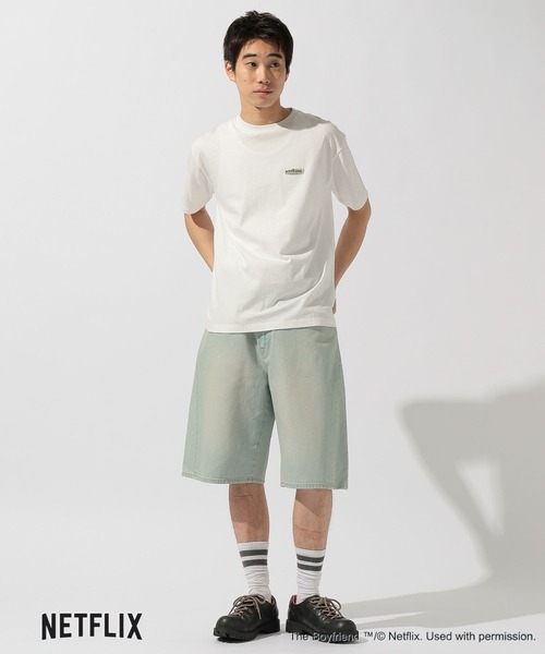 niko and...(ニコアンド)の「【ボーイフレンド シーズン2】コラボ アソートフラワーTシャツ(Tシャツ/カットソー・レディース・オフホワイト/ネイビー・LARGE/MEDIUM)」の11枚目の写真