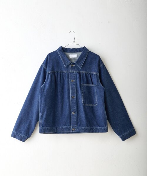 WHIMSIC(ウィムジック)の「【WHIMSIC】ネップデニムワークジャケット(デニムジャケット・レディース・インディゴブルー/ブルー・FREE)」の10枚目の写真