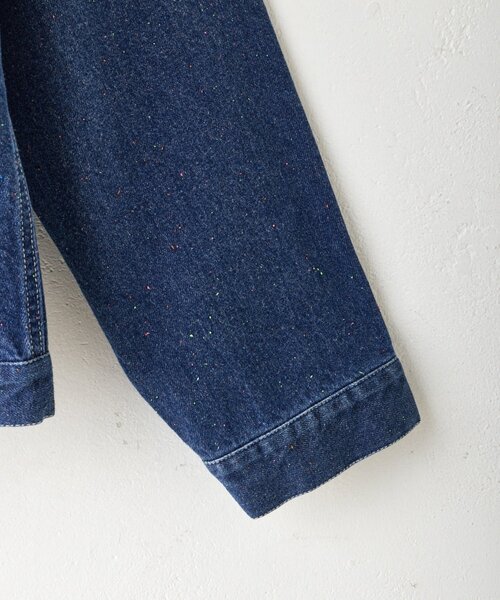 WHIMSIC(ウィムジック)の「【WHIMSIC】ネップデニムワークジャケット(デニムジャケット・レディース・インディゴブルー/ブルー・FREE)」の13枚目の写真