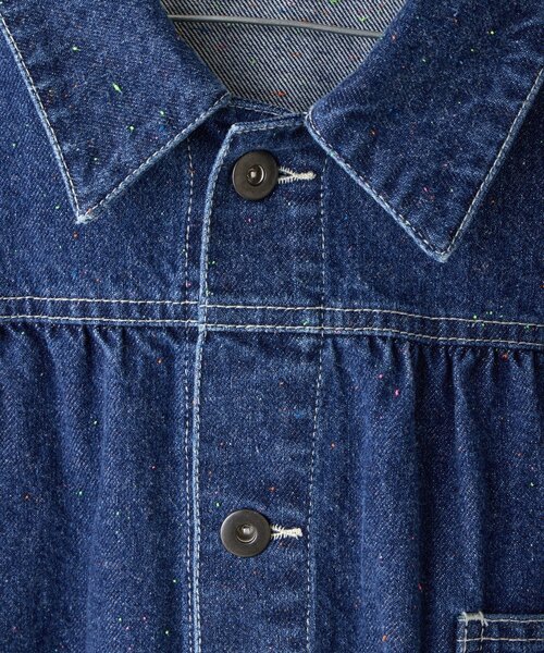 WHIMSIC(ウィムジック)の「【WHIMSIC】ネップデニムワークジャケット(デニムジャケット・レディース・インディゴブルー/ブルー・FREE)」の15枚目の写真