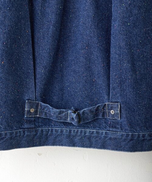 WHIMSIC(ウィムジック)の「【WHIMSIC】ネップデニムワークジャケット(デニムジャケット・レディース・インディゴブルー/ブルー・FREE)」の18枚目の写真