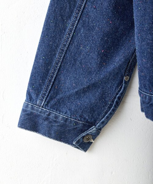 WHIMSIC(ウィムジック)の「【WHIMSIC】ネップデニムワークジャケット(デニムジャケット・レディース・インディゴブルー/ブルー・FREE)」の19枚目の写真
