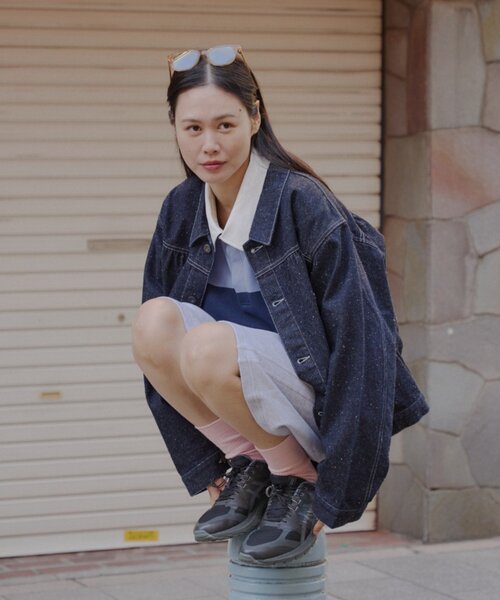 WHIMSIC(ウィムジック)の「【WHIMSIC】ネップデニムワークジャケット(デニムジャケット・レディース・インディゴブルー/ブルー・FREE)」の21枚目の写真